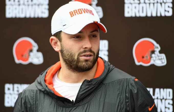 Quarterback Baker Mayfield #6 of the Cleveland Browns