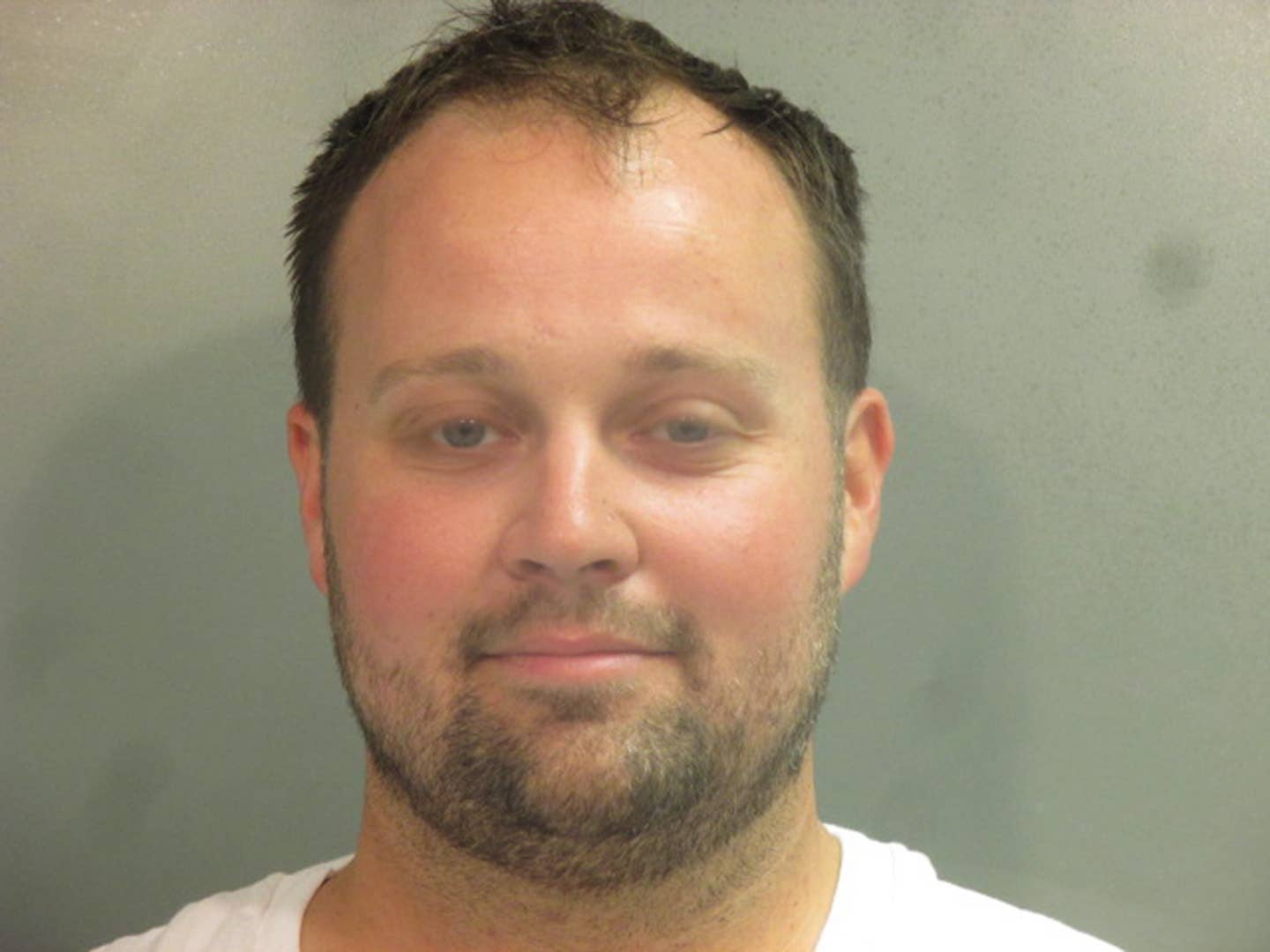 Booking photo of Josh Duggar