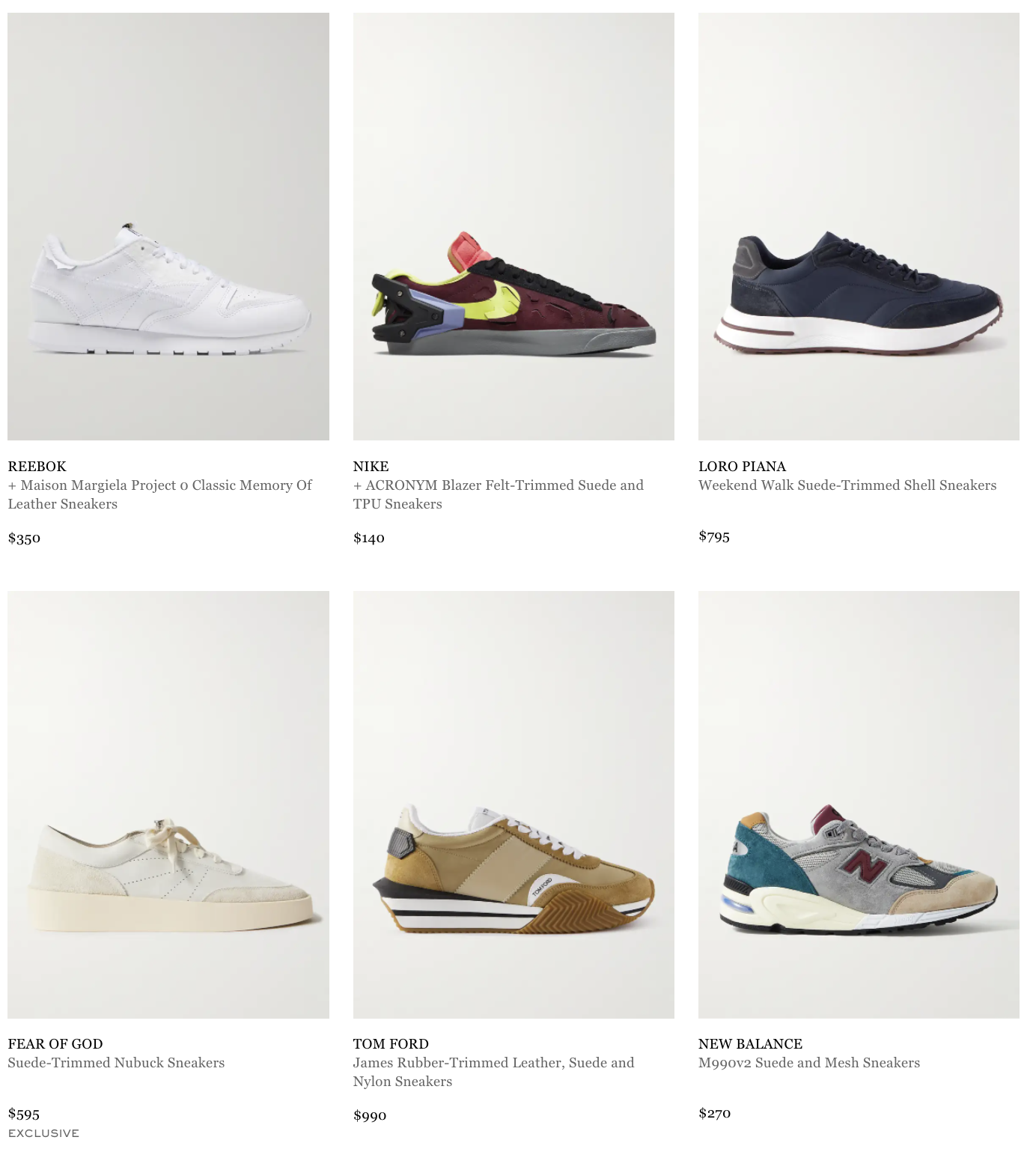 Exclusive hotsell sneaker websites