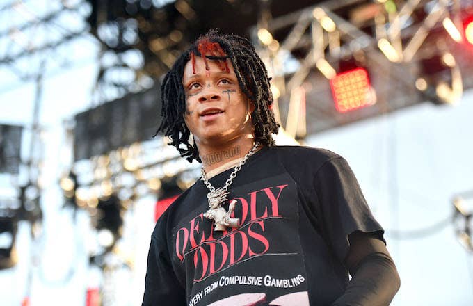Trippie Redd performs onstage during the 92.3 Real Street Festival.