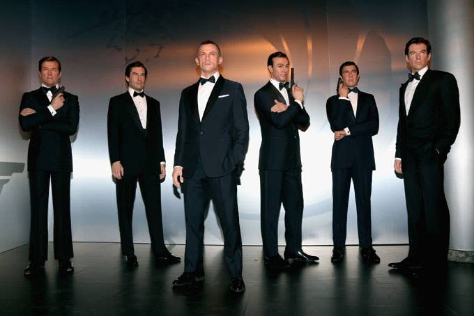 James Bond figures are unveiled at Madame Tussauds in Berlin, Germany