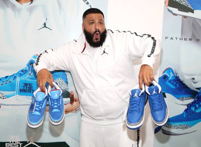 DJ Khaled AIr Jordan IIIs