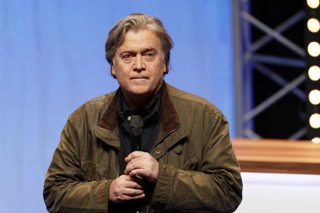 This is a picture of Steve Bannon.