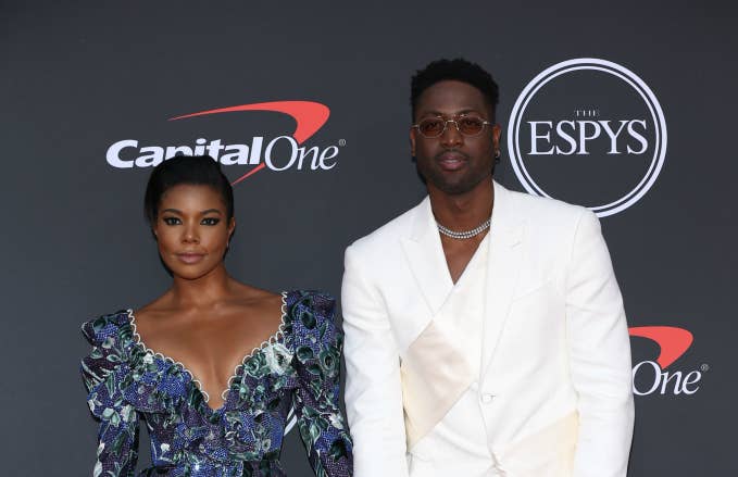 Gabrielle Union and Dwyane Wade attend The 2019 ESPYs