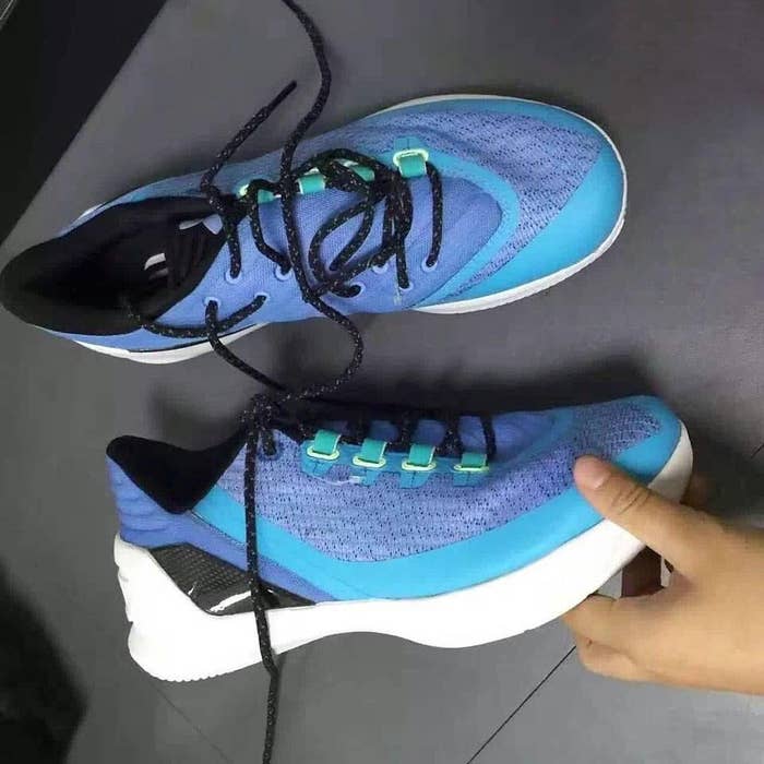 Under Armour Curry 3 Low Blue