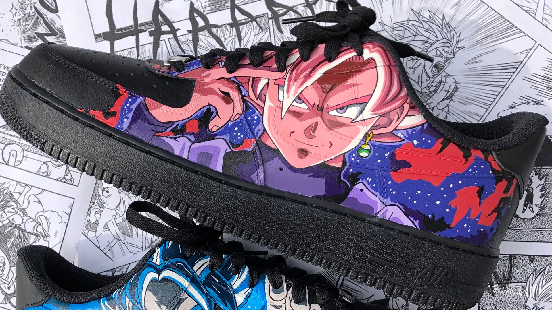 Dragon ball z 2025 custom sneakers