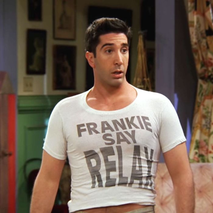 ross friends frankie says relax