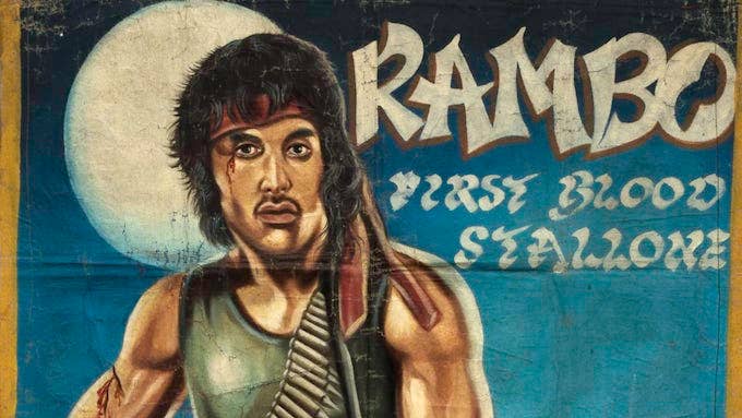 rambo movie poster