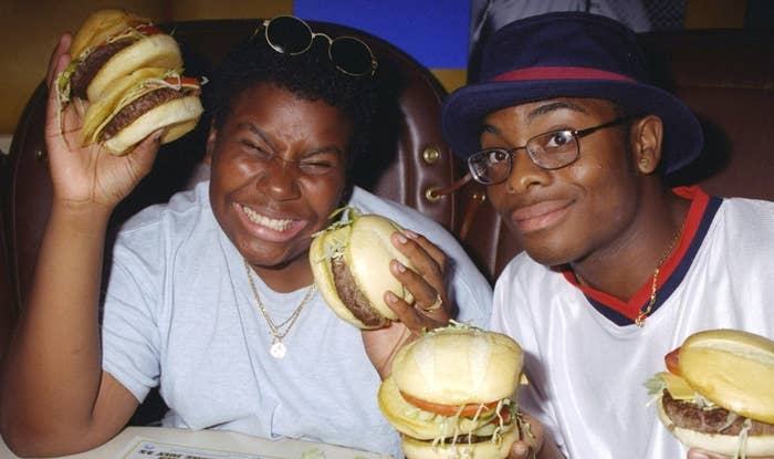 Kenan Thompson and Kel Mitchell in 1997