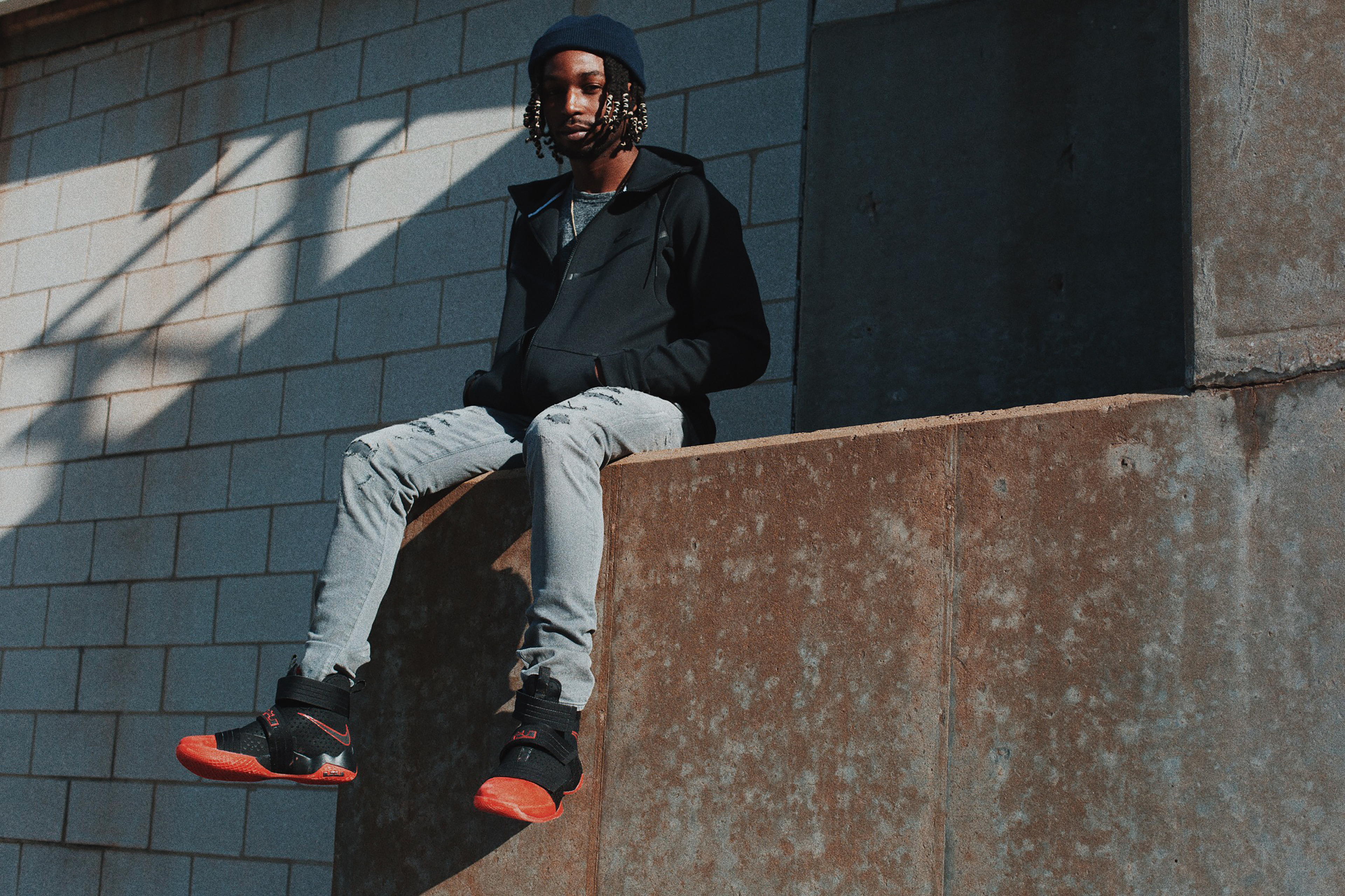 Nike LeBron Soldier X lookbook with Jazz Cartier