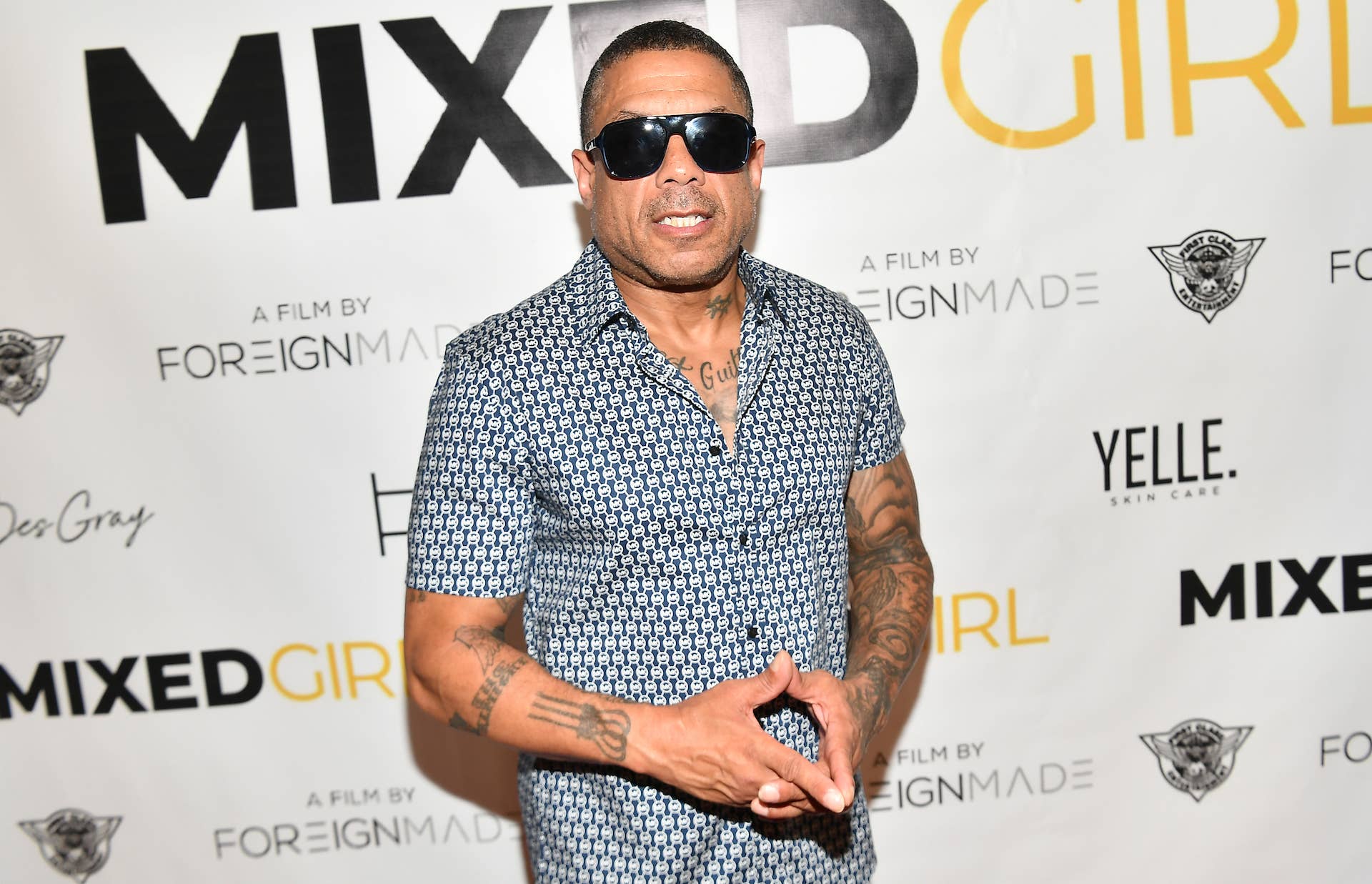 Benzino attends MIXED GIRL event in 2019