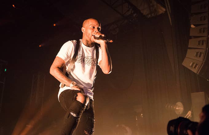 Tory Lanez performs at Elysee Montmartre.