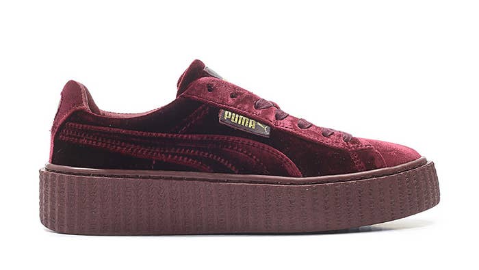 Puma Creeper Velvet x Fenty by Rihanna Deep Royal Blue Sole Collector Release Date Roundup