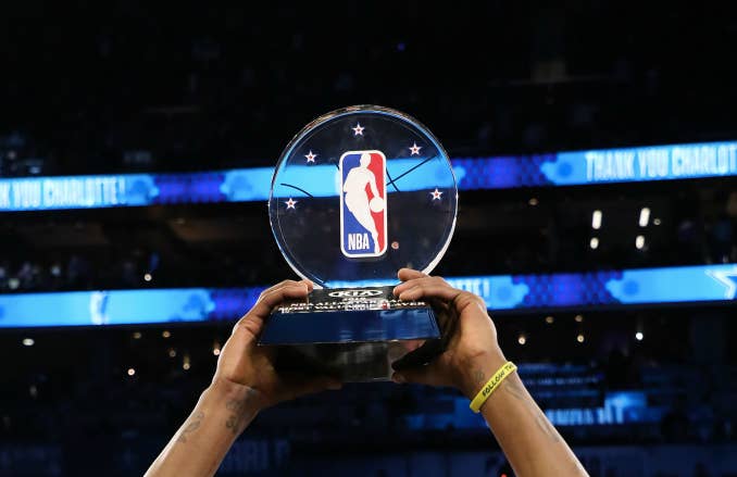 The All Star Game MVP trophy