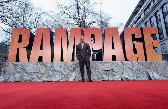 Dwayne Johnson Rampage Rating