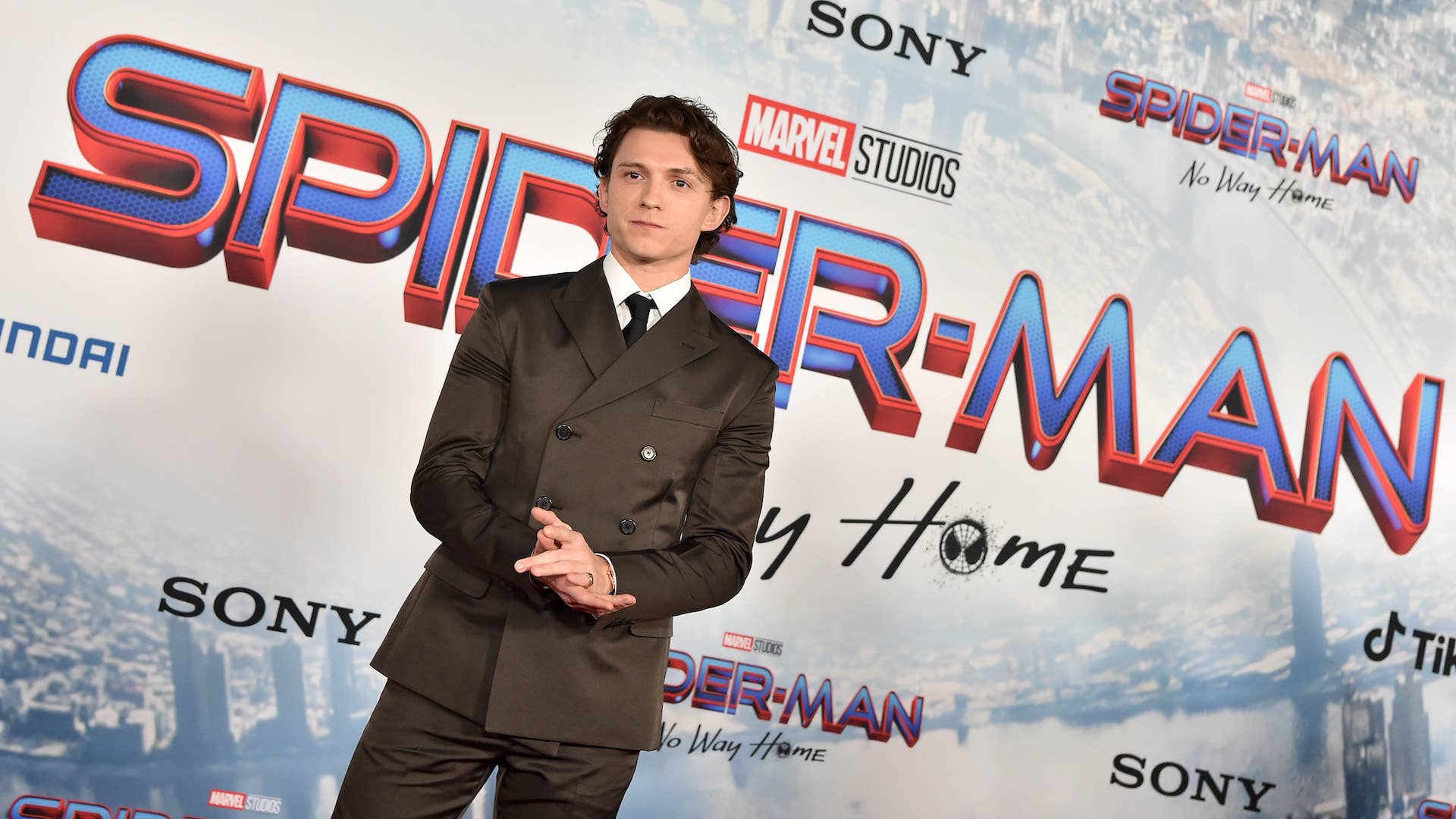 Tom Holland at Los Angeles Spiderman premiere