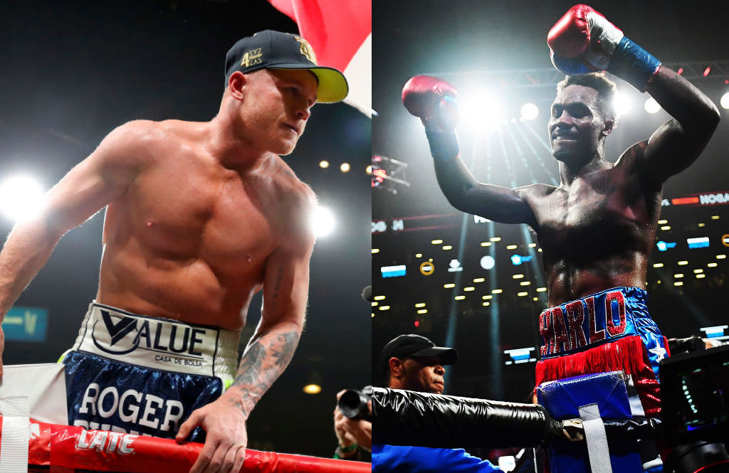 Canelo Alvarez Jermall Charlo 2021 Getty