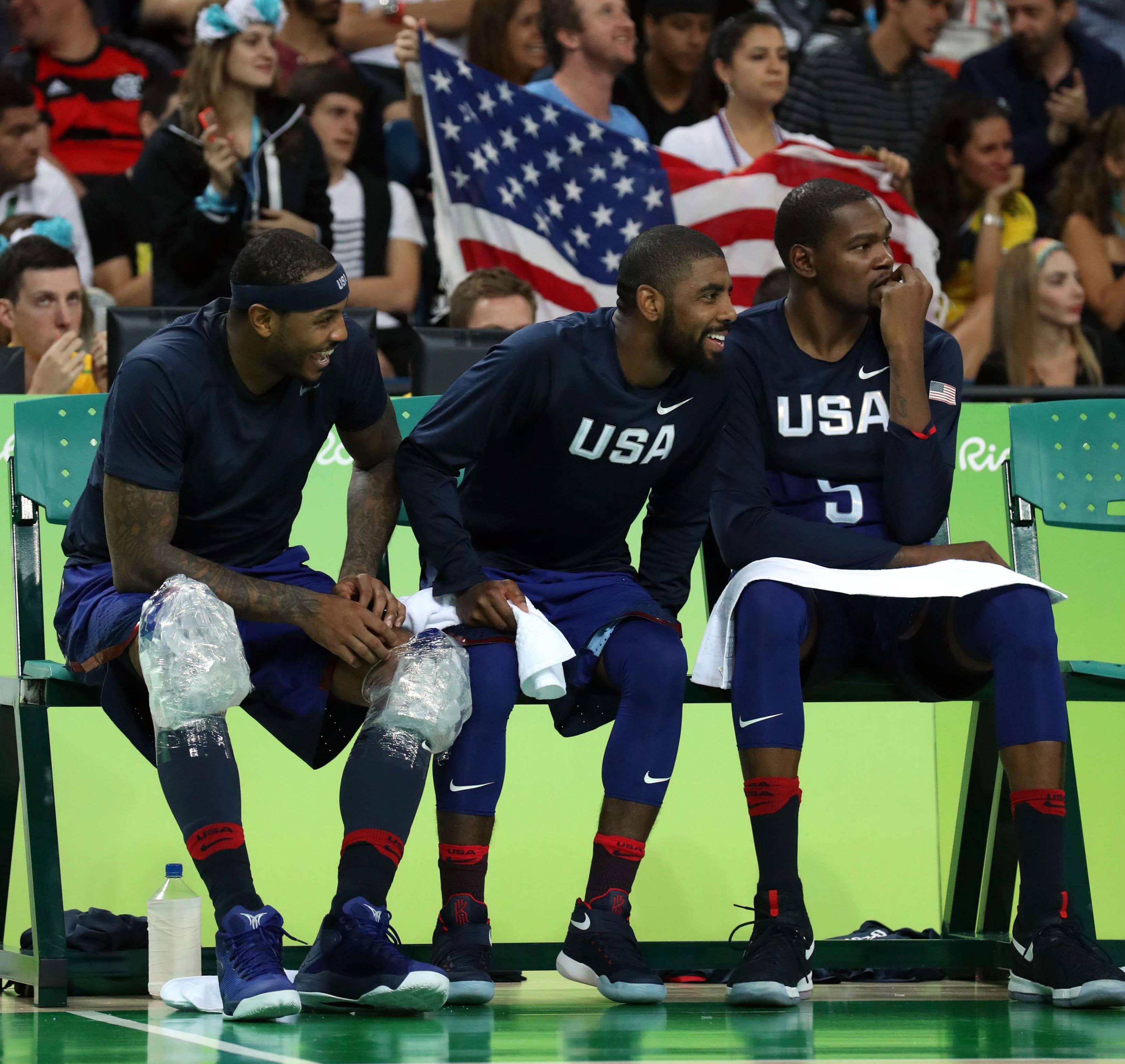 USA Basketball Sneakers vs. China