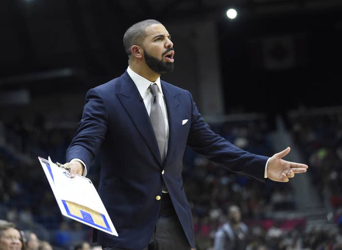 Drake coaches NBA All Star Celebrity Game 2016