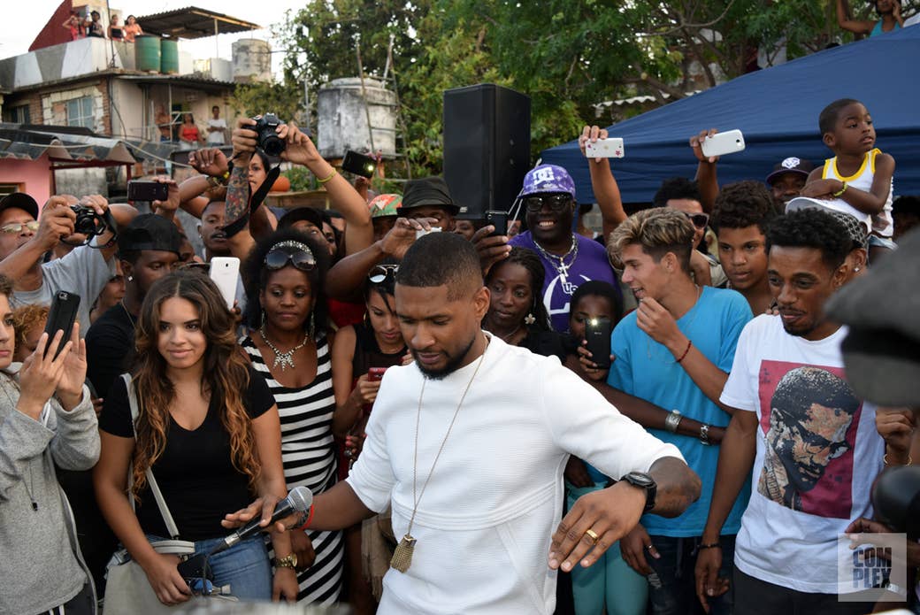 usher dancing cuba