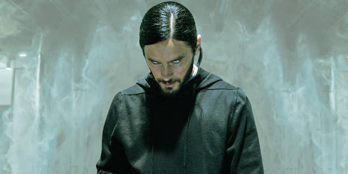 Jared Leto in the titular role in Sony and Marvel&#x27;s &#x27;Morbius&#x27;