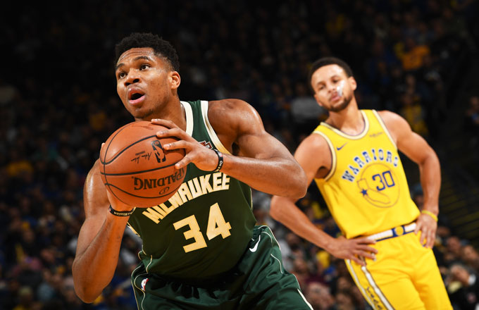 Giannis in warriors sales jersey