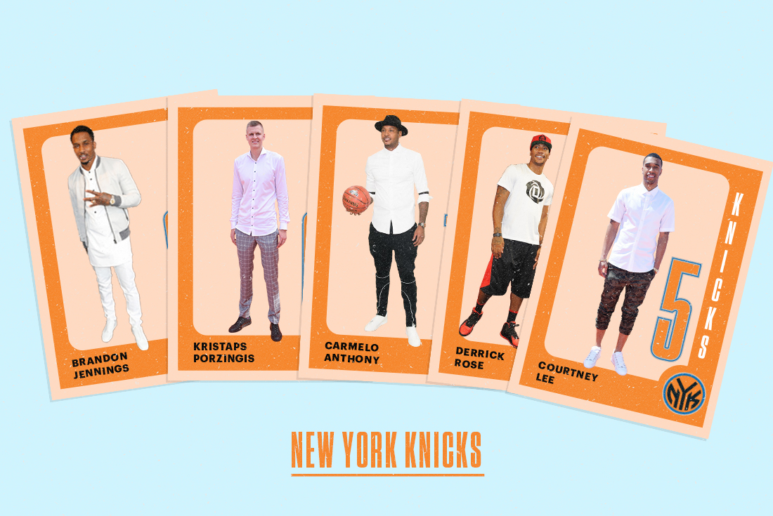 New York Knicks Stylish NBA Team
