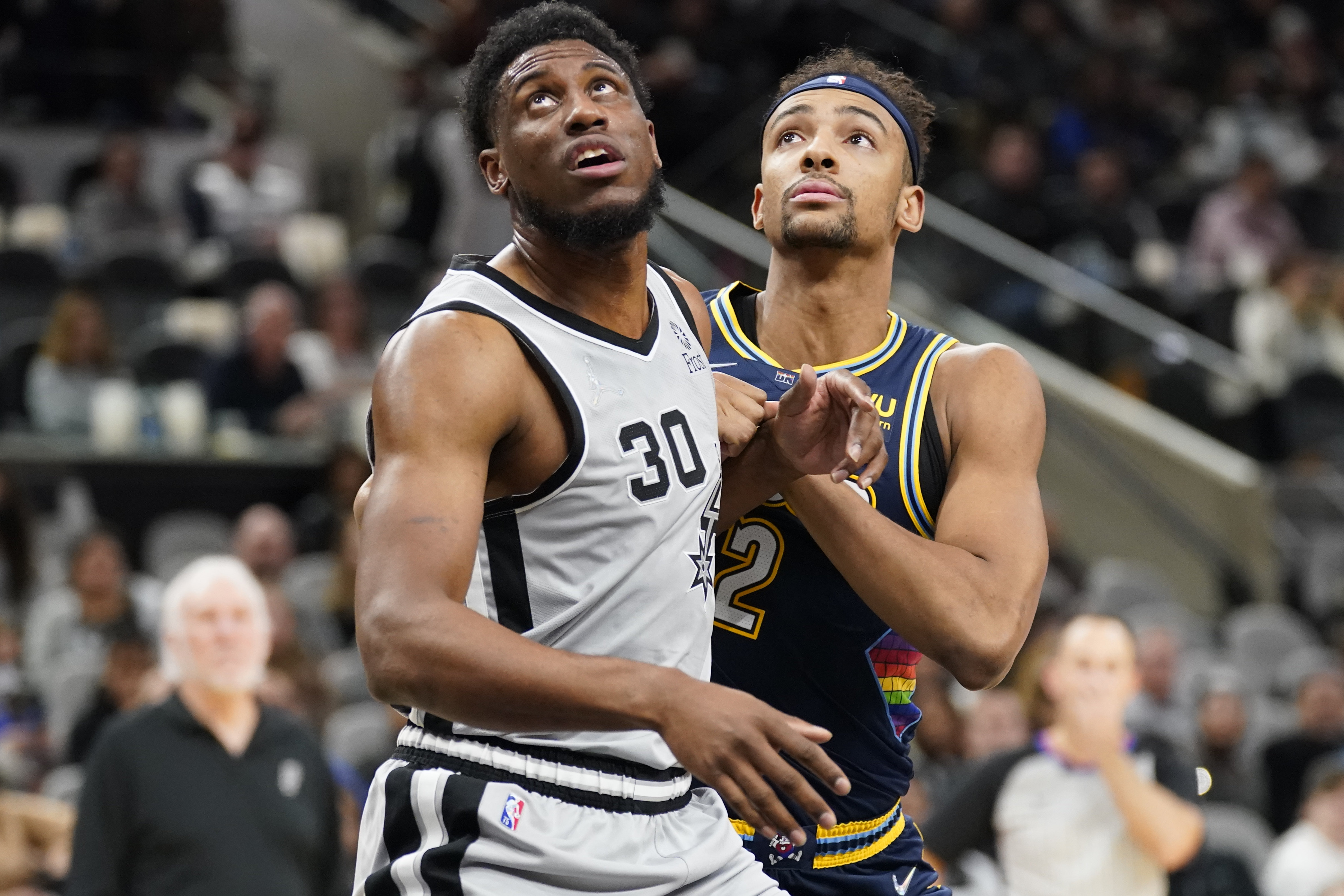 Thad Young Spurs Nuggets 2021