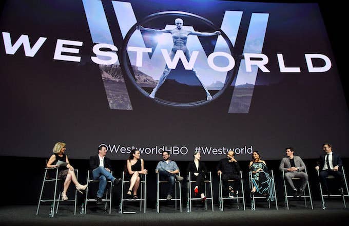 Westworld cast talk.