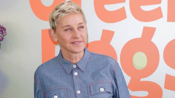 Ellen DeGeneres attends the premiere of Netflix&#x27;s &quot;Green Eggs And Ham&quot;