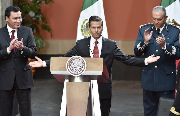 Mexican President Enrique Pena Nieto