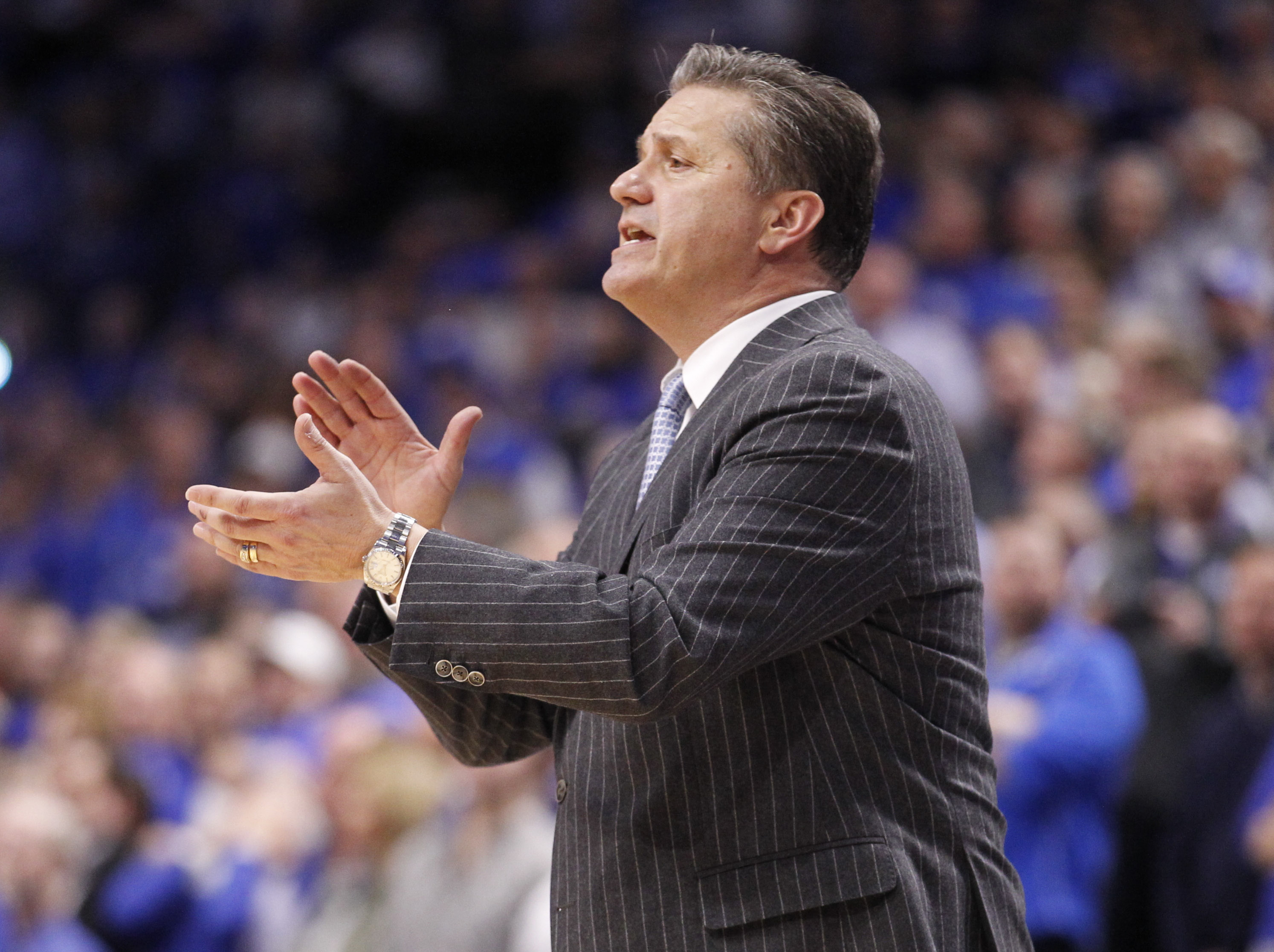 John Calipari Kentucky Vanderbilt 2017