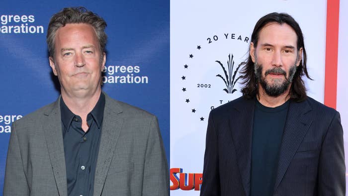 Matthew Perry Takes Aim at Keanu Reeves