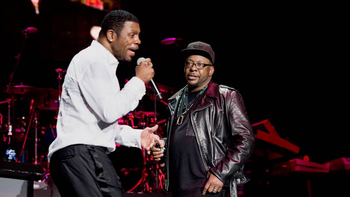 Bobby Brown and Keith Sweat