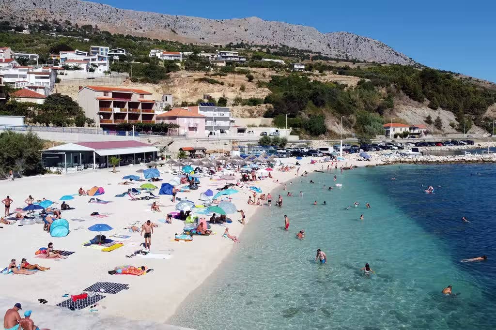 croatia beach apf via getty