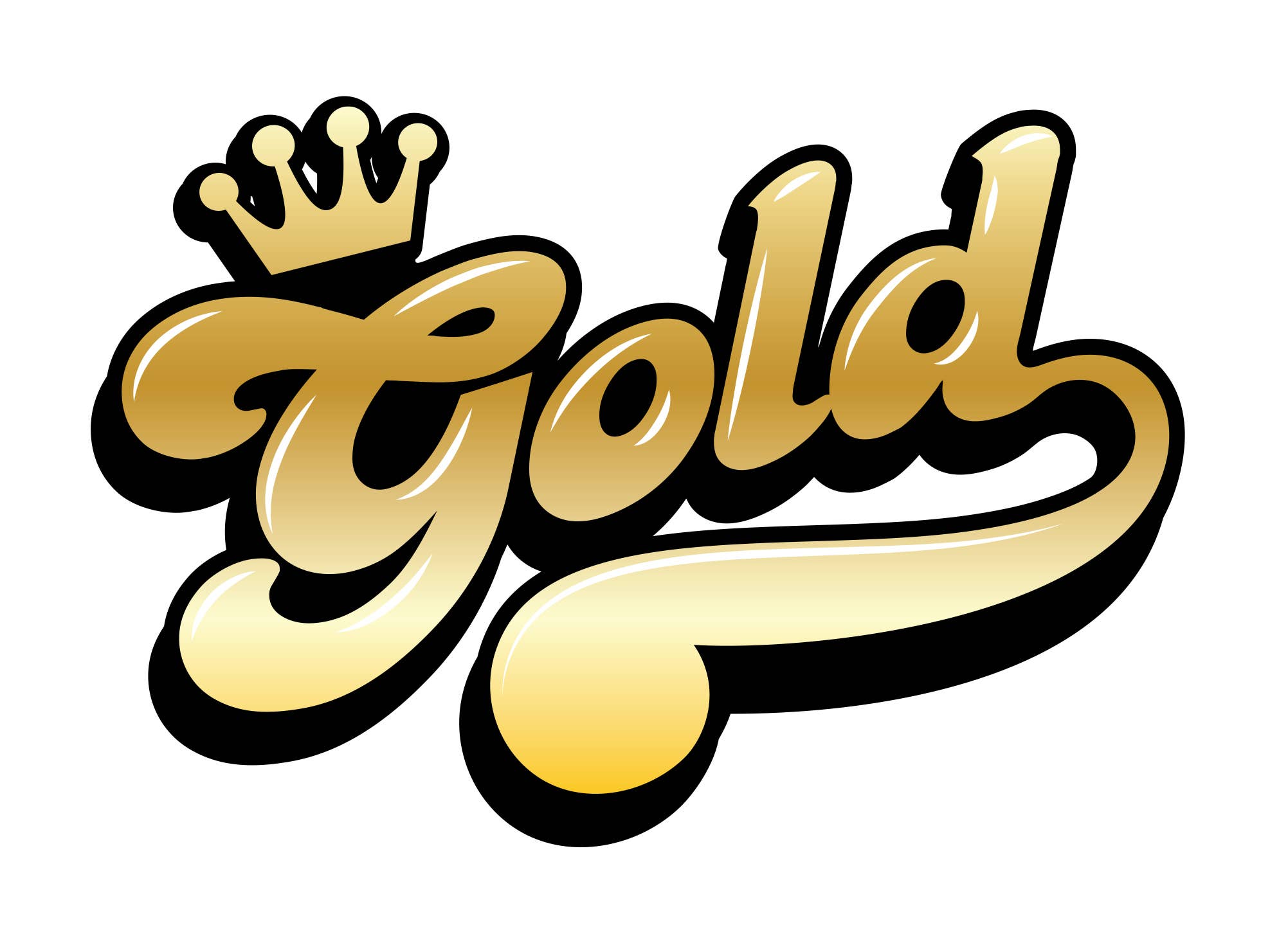 Premium PSD  Gold letters view from left. 3d letter v