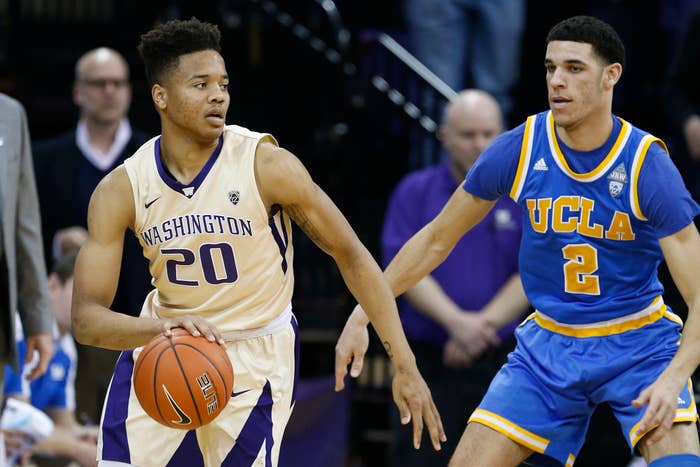 Markell Fultz Lonzo Ball Washington Seattle 2017