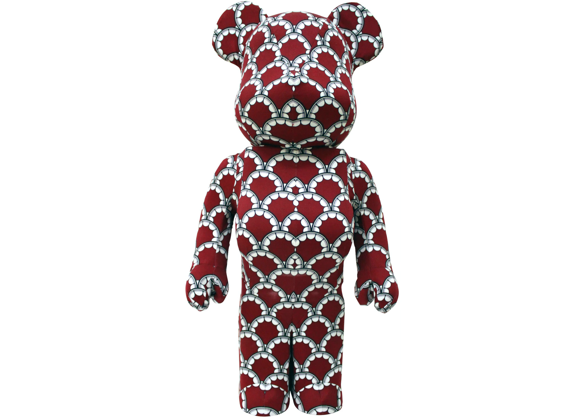 Bearbrick Custom Luis Vuitton Pattern Red 1000%