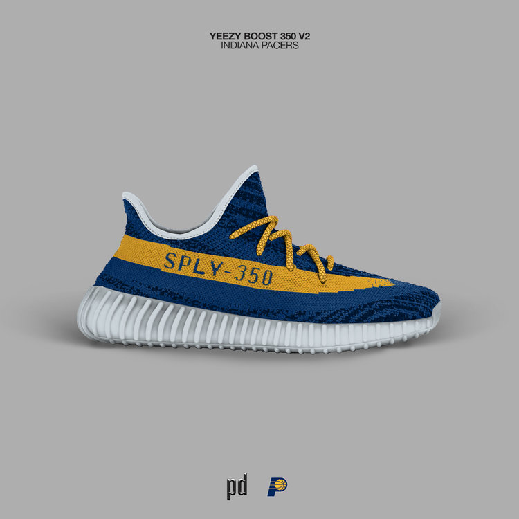 Adidas Yeezy 350 Boost V2 NBA Indiana Pacers