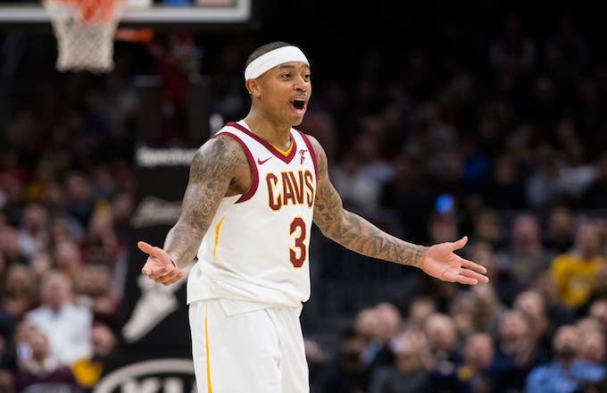 Isaiah Thomas #3 of the Cleveland Cavaliers.