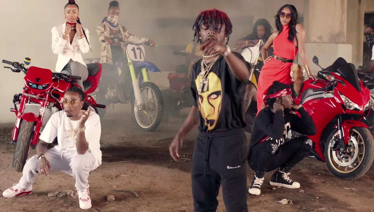 This is Migos&#x27; video for &quot;Bad and Boujee.&quot;
