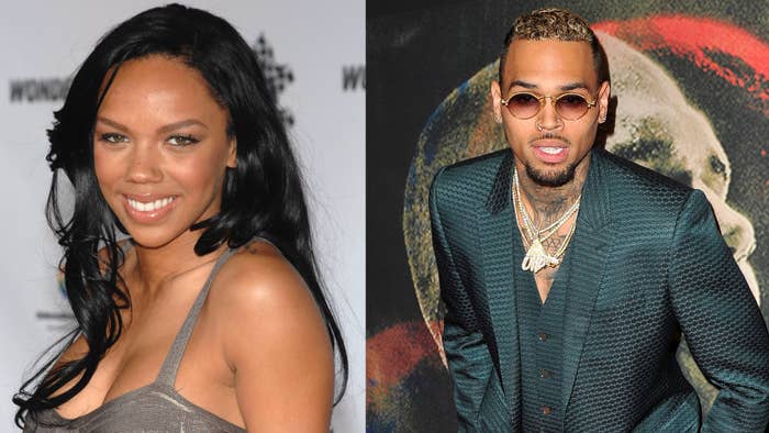 Split image of Kiely Williams and Chris Brown