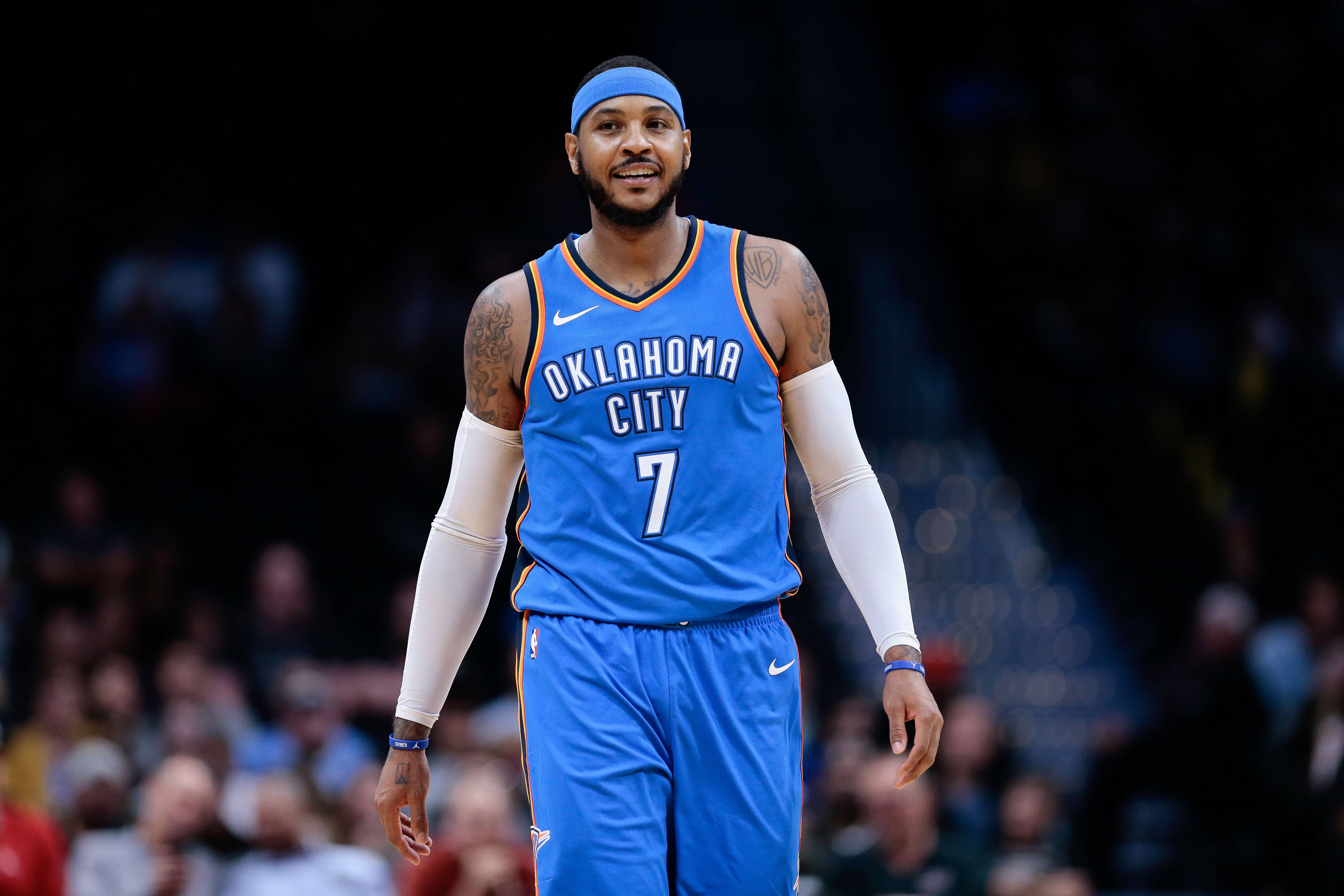 carmelo anthony out of shape