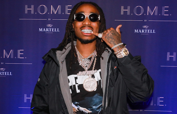 Quavo Accused of Attacking Jeweler and Stealing 30 000 Chain at