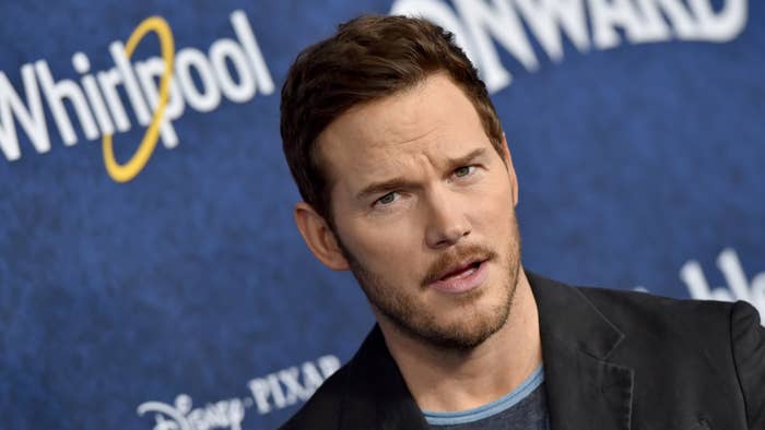 Chris Pratt attends the premiere of Disney and Pixar&#x27;s &quot;Onward.&quot;