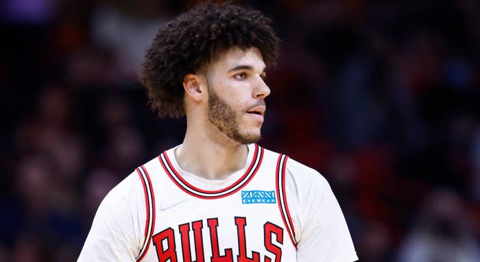 Chicago Bulls guard Lonzo Ball