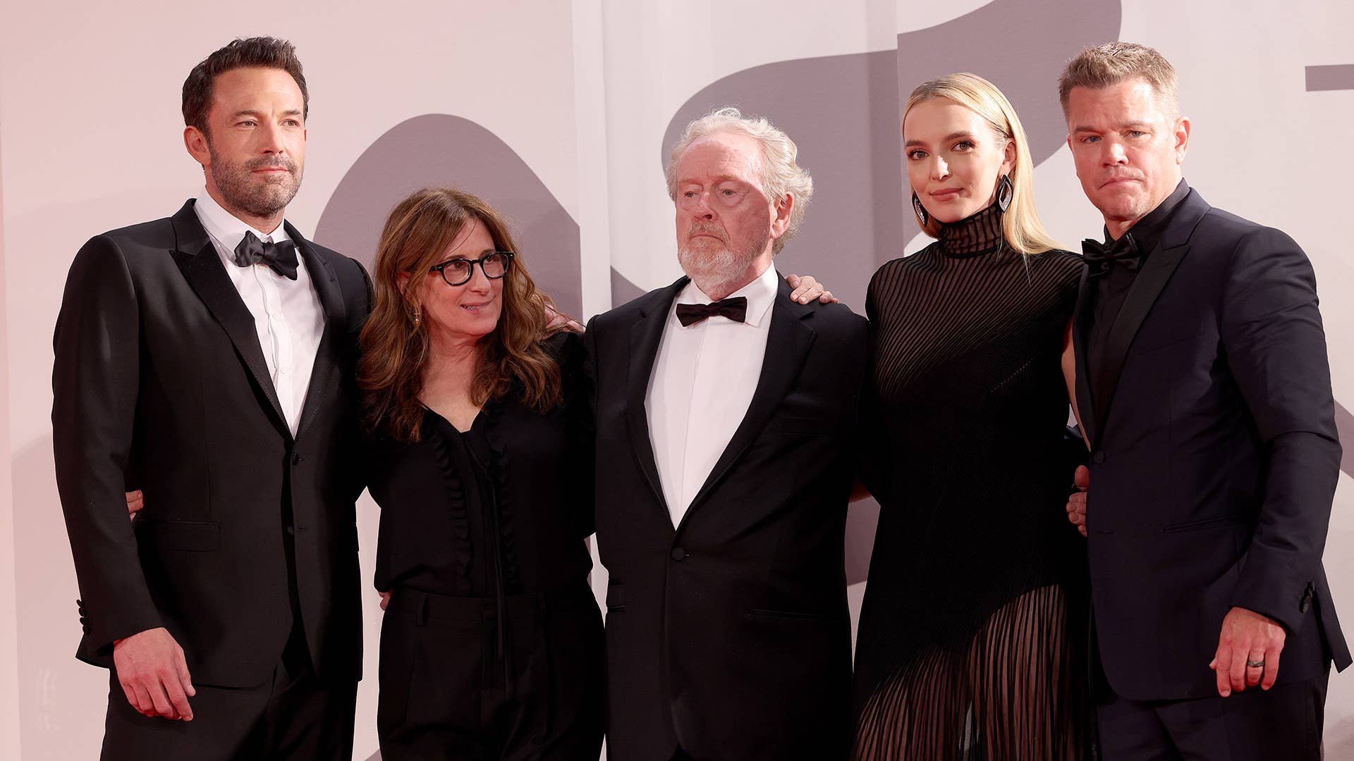 Ridley Scott, Nicole Holofcener, and the cast of 'The Last Duel'