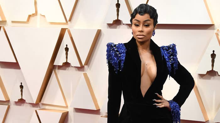 Blac Chyna walks the red carpet