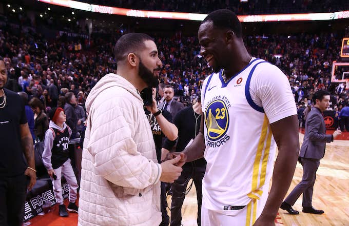 Drake Appears to Call Warriors Player Draymond Green 'Trash