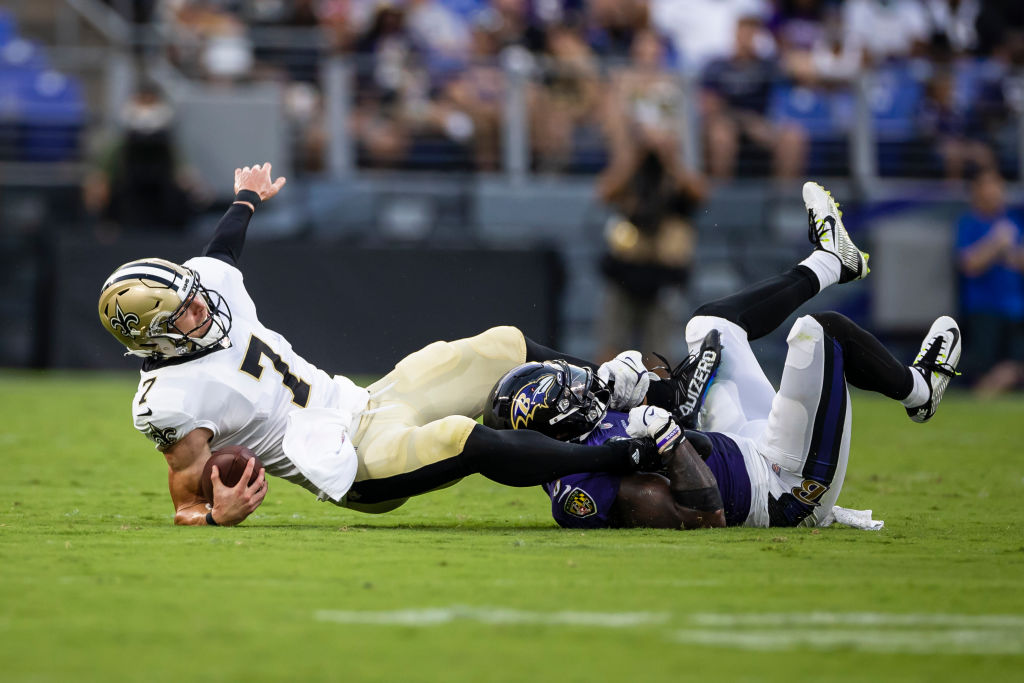 Patrick Queen Ravens Saints 2021